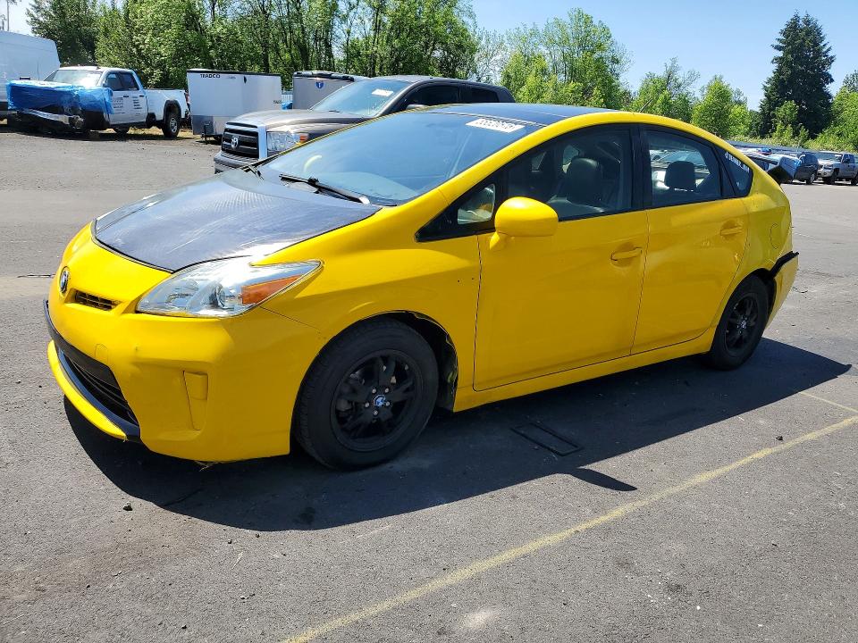 2013 Toyota VIN JTDKN3DU0D5539378 COPART salvage auction — REAR END, Or - Salvage Title Certificate, sold $825 on 2026-07-20 (photo 1)