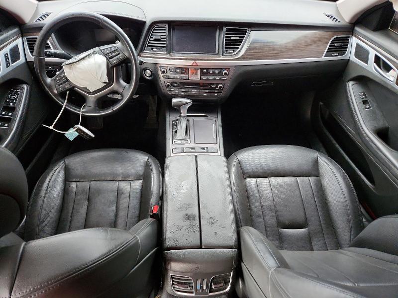 2018 Genesis G80 VIN KMHGN4JE0JU249471 COPART salvage auction — FRONT END, Il - Salvage Certificate, sold $1,700 on 2026-07-17 (photo 8)