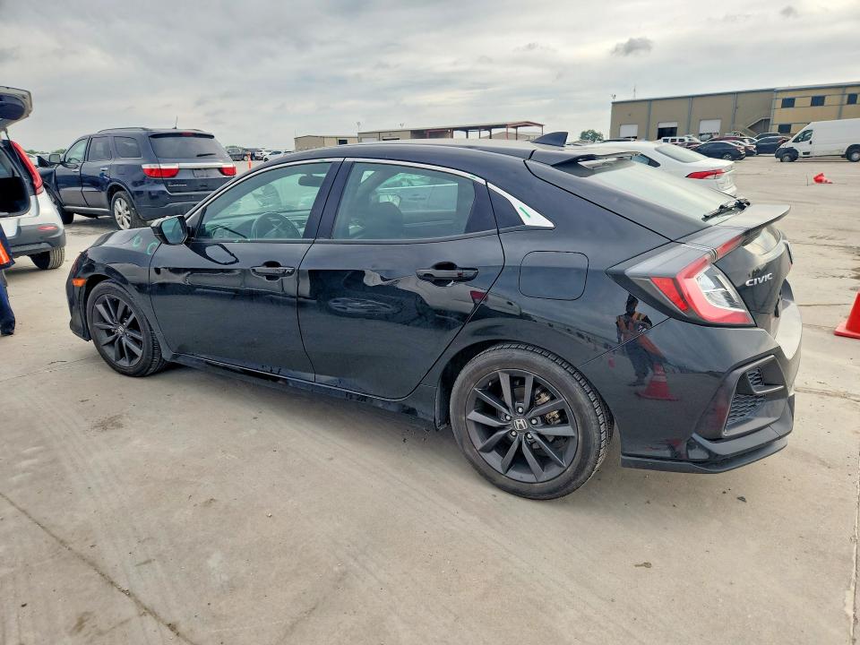 2020 Honda Civic VIN SHHFK7H67LU417187 COPART salvage auction — HAIL, Tx - Certificate Of Title, sold $9,500 on 2026-07-16 (photo 2)