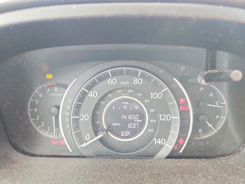 2014 Honda Cr-v VIN 2HKRM4H70EH693845 COPART salvage auction — FRONT END, Ct - Cert Of Title-Salvage, sold $1,750 on 2026-07-02 (photo 9)