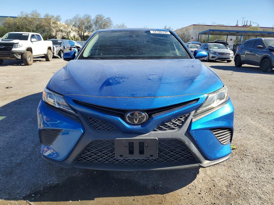 2020 Toyota Camry VIN 4T1G11AK0LU320672 COPART salvage auction — REAR END, Nv - Salvage Title, sold $8,300 on 2026-07-30 (photo 5)