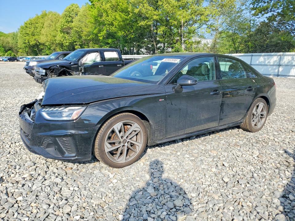 2025 Audi A4 VIN WAUDAAF44SN000486 COPART salvage auction — FRONT END, Ma - Cert Of Title-Salvage, sold $11,500 on 2026-07-09 (photo 1)