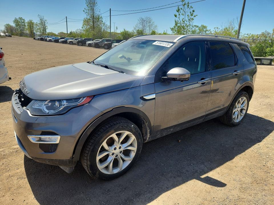 2017 Land rover Discovery VIN SALCT2BG5HH647266 COPART salvage auction — FRONT END, Qc - Gravement Accidente, sold $4,150 on 2026-07-07 (photo 1)