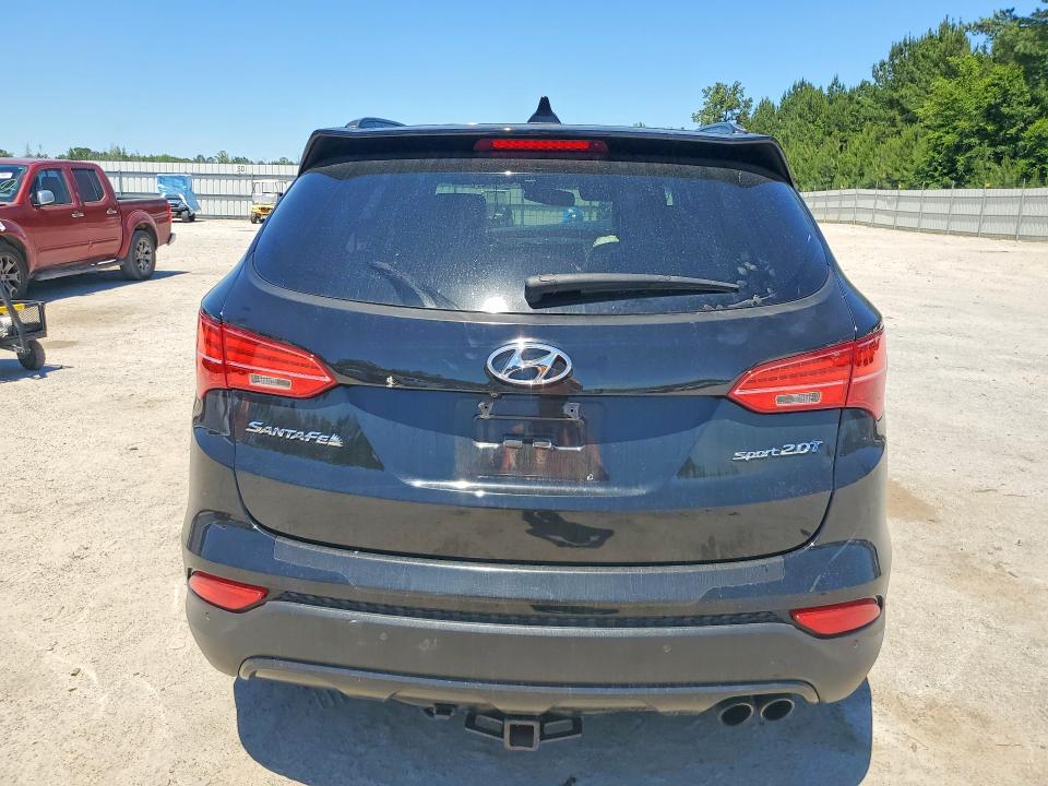 2014 Hyundai Santa fe VIN 5XYZW3LA6EG140230 COPART salvage auction — FRONT END, SC - CERT OF TITLE-SALVAGE, sold $975 on 2026-07-27 (photo 6)