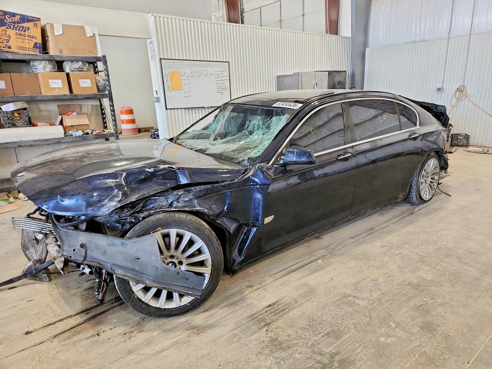 2012 BMW 7er VIN WBAKB8C56CC962635 COPART salvage auction — FRONT END, Ne - Cert Of Title-Salvage, sold $525 on 2026-07-07 (photo 1)