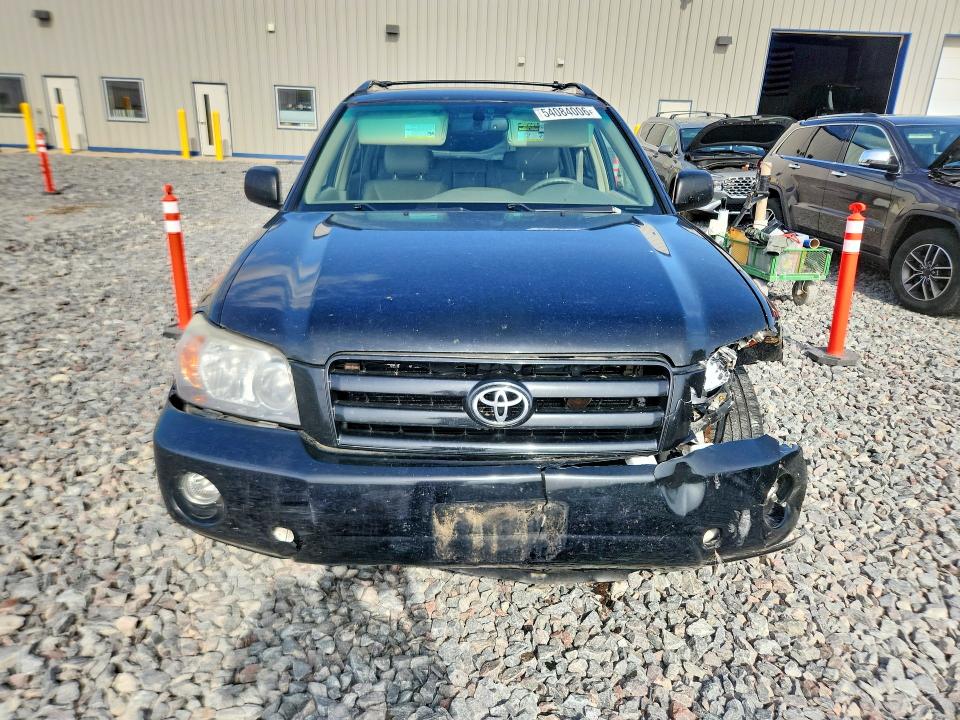 2007 Toyota Highlander VIN JTEEP21A370189995 COPART salvage auction — FRONT END, Mn - Cert Of Title-Prior Salvage, sold $925 on 2026-07-06 (photo 5)