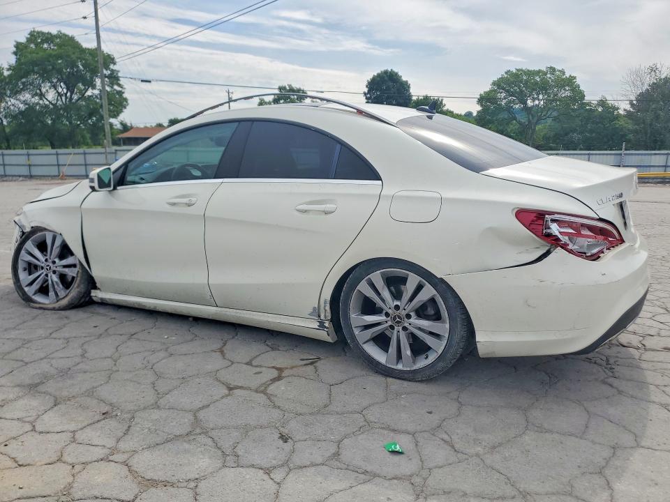 2018 Mercedes-benz Cla-klasse VIN WDDSJ4EB4JN519666 COPART salvage auction — FRONT END, TN - SALVAGE CERTIFICATE, sold $1,900 on 2026-08-10 (photo 2)