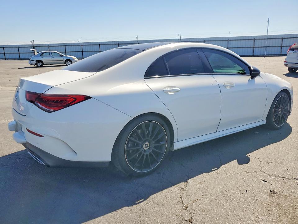 2020 Mercedes-benz Cla-class VIN WDD5J4GB3LN037204 COPART salvage auction — Burn Engine, CA - SALVAGE CERTIFICATE, sold $5,800 on 2026-07-20 (photo 3)