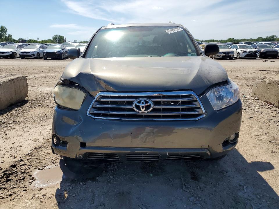 2010 Toyota Highlander VIN JTEDK3EH5A2161005 COPART salvage auction — FRONT END, MO - SALVAGE CERTIFICATE OF TITLE, sold $2,900 on 2026-07-28 (photo 5)