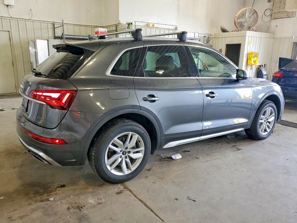 2022 Audi Q5 VIN WA1GAAFY7N2100911 COPART salvage auction — FRONT END, Mo - Salvage Certificate Of Title, sold $1,000 on 2026-07-28 (photo 3)