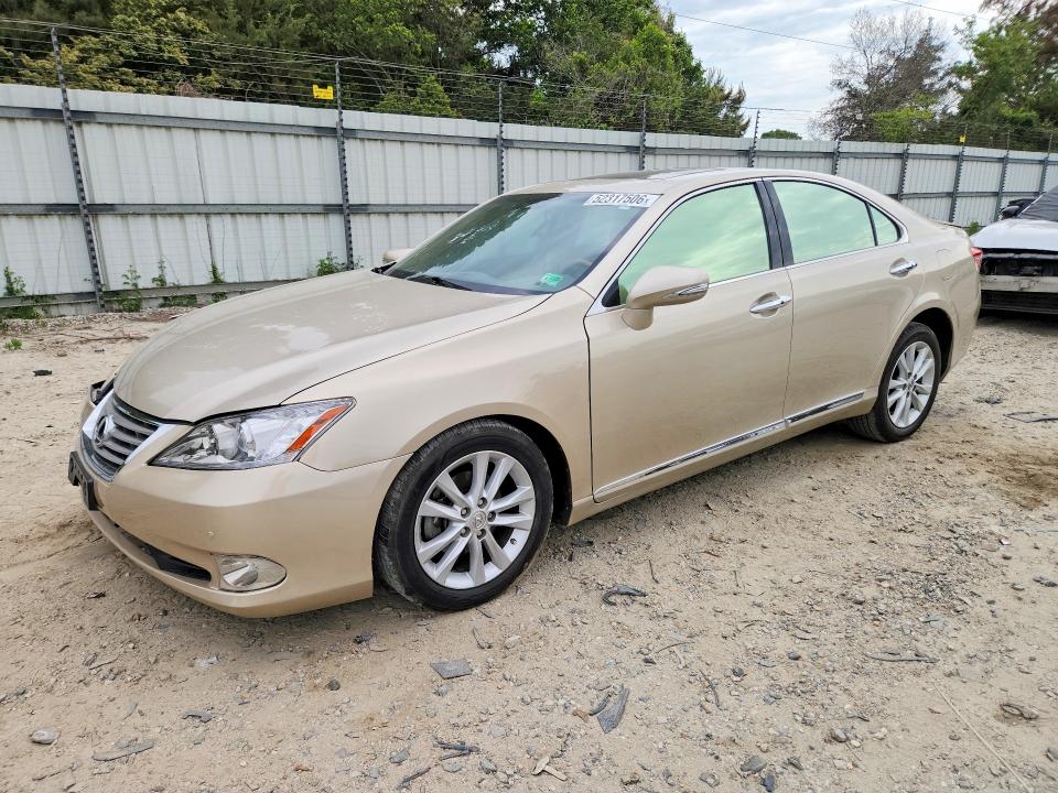 2012 Lexus VIN JTHBK1EG4C2492960 COPART salvage auction — FRONT END, Va - Cert Of Title - Salvage, sold $1,050 on 2026-07-07 (photo 1)