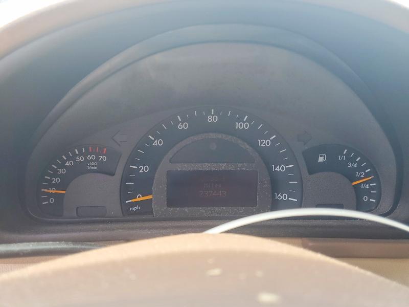 2004 Mercedes-benz C class VIN WDBRF61J14F459572 COPART salvage auction — REAR END, Fl - Cert Of Title Slvg Rebuildable, sold $350 on 2026-07-07 (photo 9)