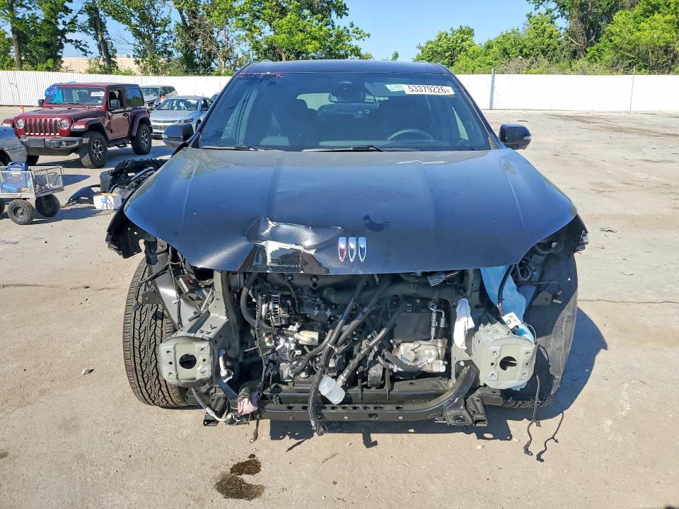2025 Buick Enclave VIN 5GAERARS8SJ143654 COPART salvage auction — FRONT END, Mo - Salvage Certificate Of Title, sold $12,200 on 2026-07-31 (photo 5)