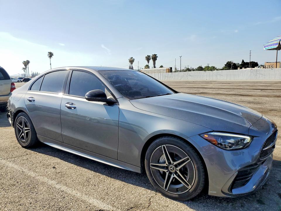 2024 Mercedes-benz C-klasse VIN W1KAF4HB0RR205798 COPART salvage auction — REAR END, Ca - Salvage Certificate, sold $23,900 on 2026-07-21 (photo 4)