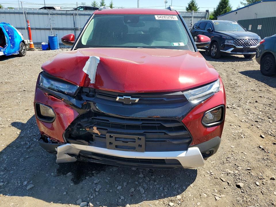 2021 Chevrolet Trailblazer VIN KL79MPS25MB094418 COPART salvage auction — FRONT END, Md - Cert Of Salvage > 75% Damage, sold $3,100 on 2026-07-20 (photo 5)