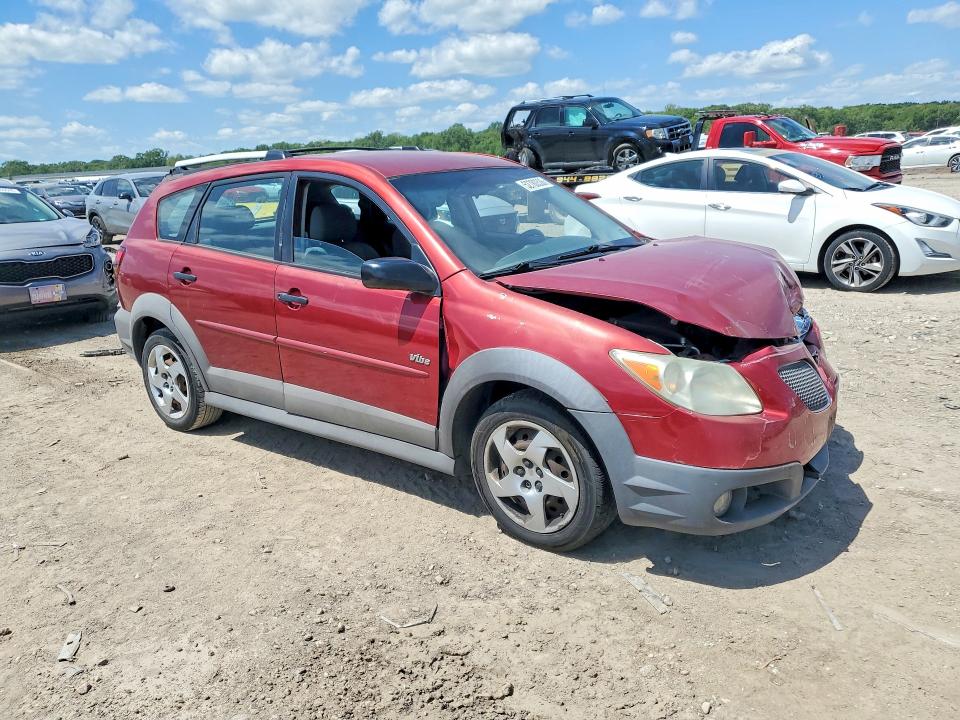 2007 Pontiac Vibe VIN 5Y2SL65827Z426344 COPART salvage auction — FRONT END, Mo - Salvage Certificate Of Title, sold $775 on 2026-07-28 (photo 4)
