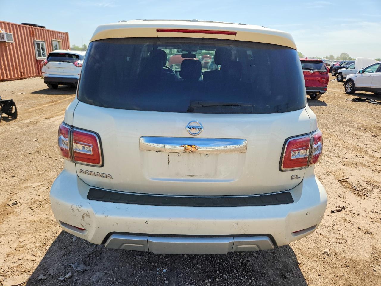2018 Nissan Armada VIN JN8AY2NC6JX503301 COPART salvage auction — Front End, IL - SALVAGE CERTIFICATE, sold $7,000 on 2026-07-02 (photo 6)