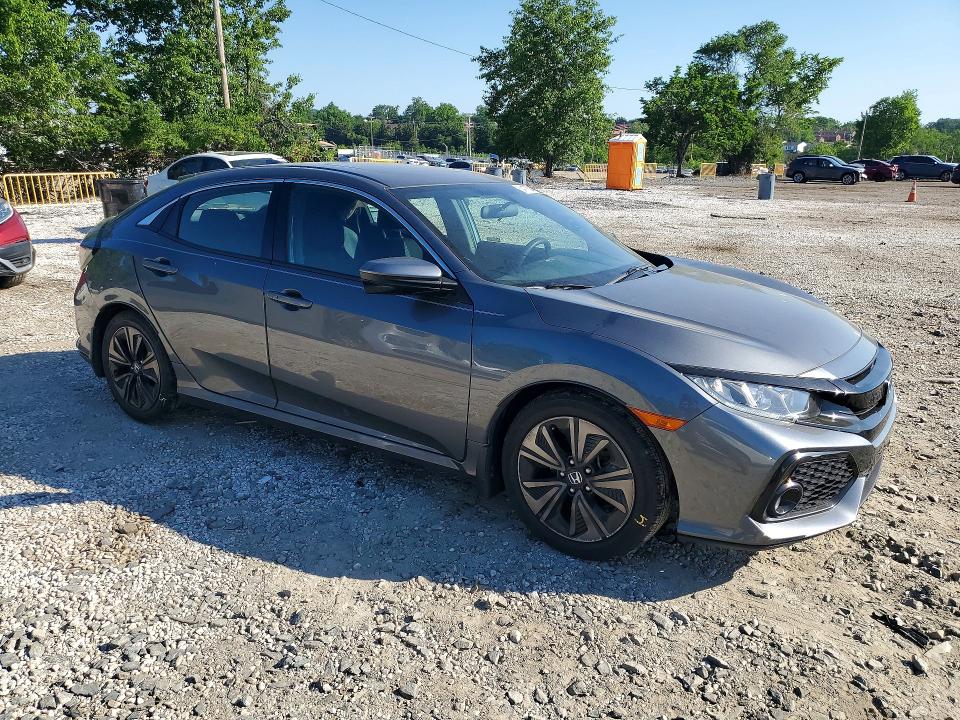 2018 Honda Civic VIN SHHFK7H52JU412189 COPART salvage auction — SIDE, Id - Salvage Certificate Of Title, sold $125 on 2026-07-21 (photo 4)
