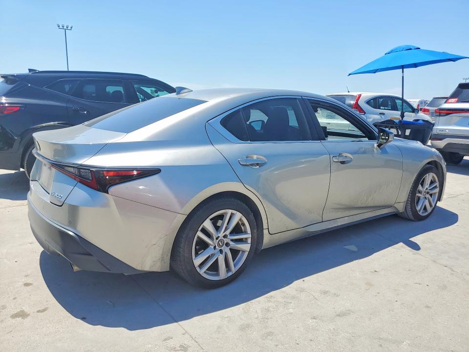 2021 Lexus VIN JTHCA1D28M5115190 COPART salvage auction — HAIL, Tx - Certificate Of Title, sold $19,300 on 2026-07-13 (photo 3)