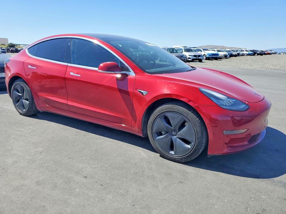 2019 Tesla Model 3 VIN 5YJ3E1EB8KF432869 COPART salvage auction — FRONT END, Ca - Salvage Certificate, sold $7,000 on 2026-07-15 (photo 4)