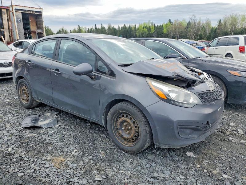 2015 Kia Rio VIN KNADM4A32F6518362 COPART salvage auction — FRONT END, Qc - Gravement Accidente, sold $125 on 2026-07-28 (photo 4)