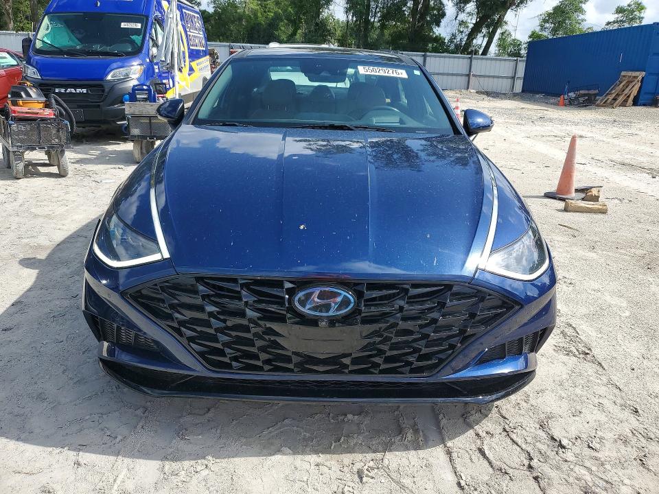 2020 Hyundai Sonata VIN 5NPEH4J21LH006323 COPART salvage auction — SIDE, Fl - Cert Of Title Slvg Rebuildable, sold $3,650 on 2026-07-07 (photo 5)