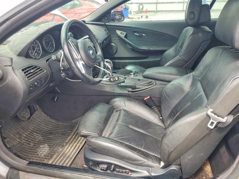 2010 BMW 6 series VIN WBAEB5C59AC225583 COPART salvage auction — NORMAL WEAR, La - Certificate Of Title, sold $500 on 2026-07-27 (photo 7)