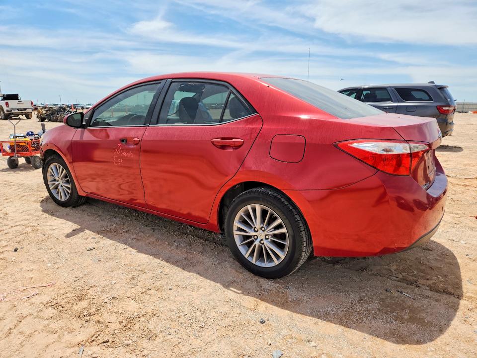 2014 Toyota Corolla VIN 5YFBURHE7EP002326 COPART salvage auction — FRONT END, Tx - Salvage Vehicle Title, sold $15 on 2026-07-22 (photo 2)