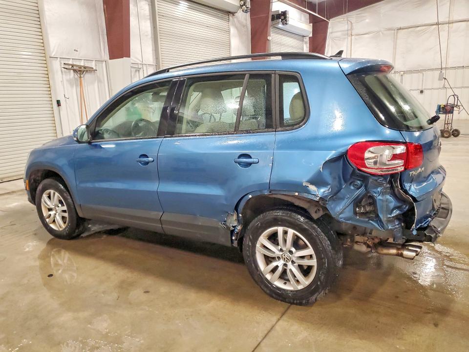 2017 Volkswagen Tiguan VIN WVGBV7AXXHK024090 COPART salvage auction — REAR END, Mn - Cert Of Title-Salvage, sold $1,800 on 2026-07-13 (photo 2)
