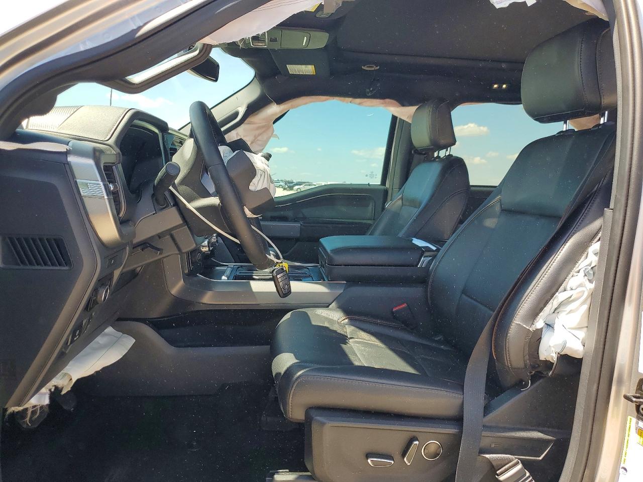 2025 Ford F-150 Lightning VIN 1FTFW5L50SFB08096 COPART salvage auction — Front End, TX - SALVAGE VEHICLE TITLE, sold $25,250 on 2026-07-02 (photo 7)
