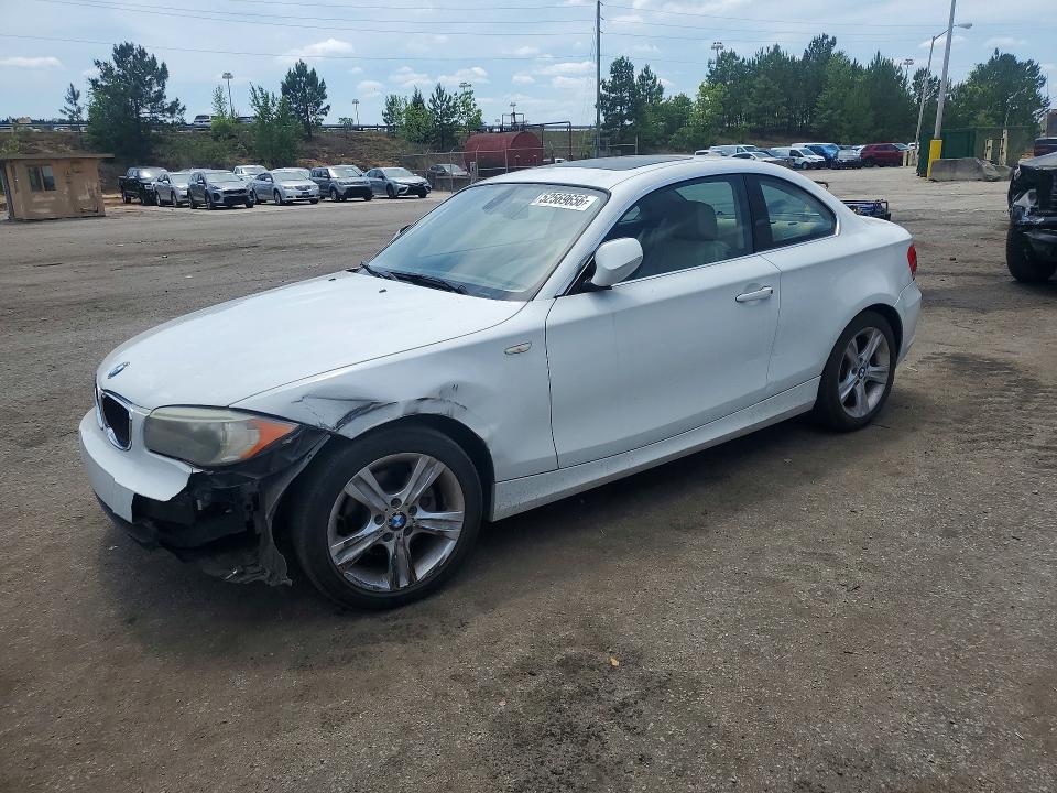 2012 BMW 1er VIN WBAUP7C54CVP23562 COPART salvage auction — FRONT END, Sc - Cert Of Title-Salvage, sold $3,200 on 2026-07-06 (photo 1)