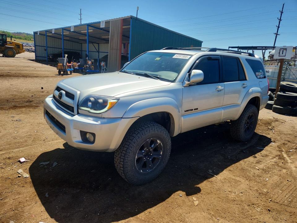 2006 Toyota 4runner VIN JTEBT17R068029370 COPART salvage auction — UNDERCARRIAGE, Me - Dis/Dlr/Exp Only Clean Title, sold $2,800 on 2026-07-29 (photo 1)
