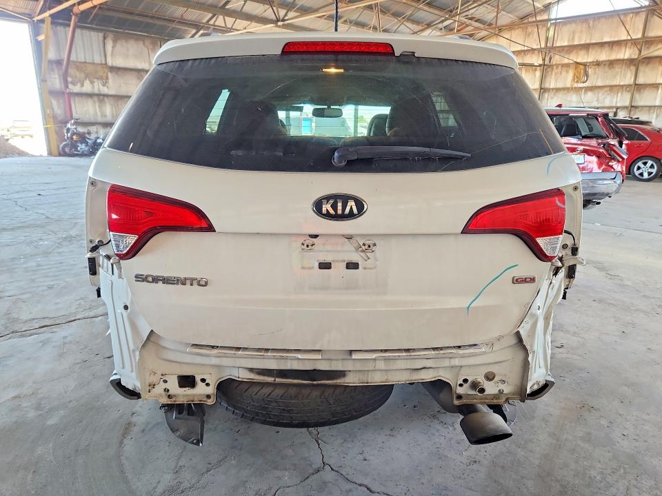 2014 Kia VIN 5XYKT4A63EG517739 COPART salvage auction — REAR END, Az - Cert Of Title - Salvage, sold $3,100 on 2026-07-20 (photo 6)
