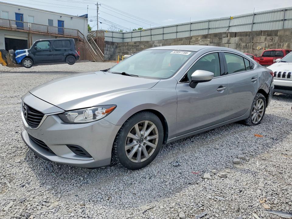 2014 Mazda 6 VIN JM1GJ1U67E1135588 COPART salvage auction — REAR END, Wv - Salvage Certificate, sold $1,100 on 2026-07-31 (photo 1)