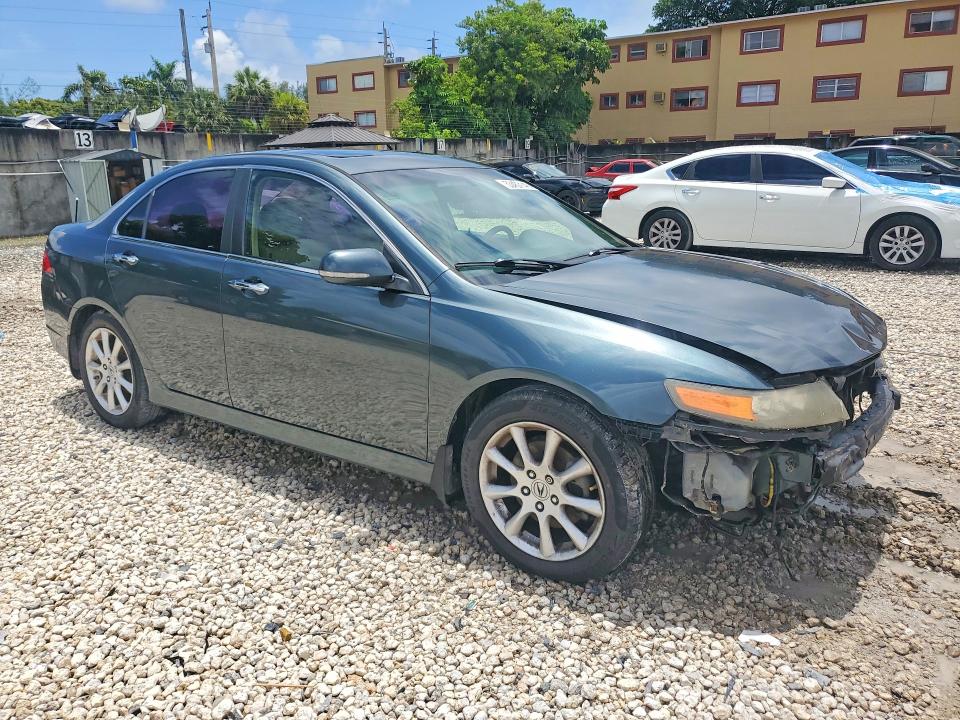 2007 Acura Tsx VIN JH4CL96937C004582 COPART salvage auction — FRONT END, FL - CERT OF TITLE SLVG REBUILDABLE, sold $375 on 2026-07-10 (photo 4)