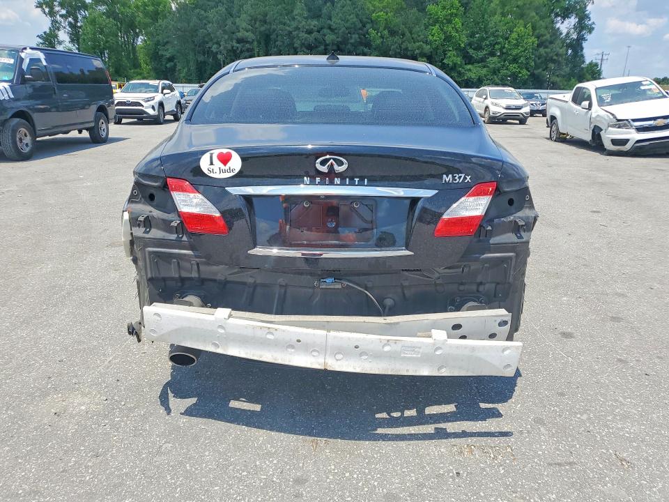 2012 Infiniti M VIN JN1BY1AR6CM396763 COPART salvage auction — REAR END, Nc - Salvage Certificate Of Title, sold $300 on 2026-07-21 (photo 6)