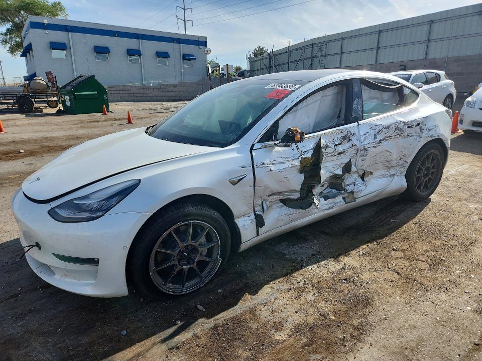 2020 Tesla Model 3 VIN 5YJ3E1EB5LF651502 COPART salvage auction — SIDE, Nm - Cert Of Title-Salvage, sold $4,150 on 2026-07-04 (photo 1)