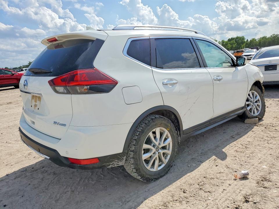 2020 Nissan Rogue VIN JN8AT2MV3LW139042 COPART salvage auction — FRONT END, Tx - Salvage Vehicle Title, sold $1,550 on 2026-07-10 (photo 3)