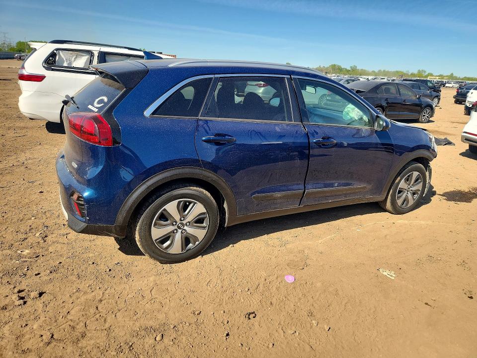 2020 Kia Niro VIN KNDCB3LC6L5439709 COPART salvage auction — FRONT END, Il - Salvage Certificate, sold $2,950 on 2026-07-14 (photo 3)
