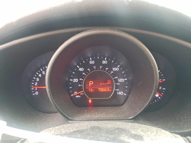 2014 Kia Soul VIN KNDJN2A26E7734206 COPART salvage auction — FRONT END, Nc - Salvage Certificate Of Title, sold $850 on 2026-07-21 (photo 9)