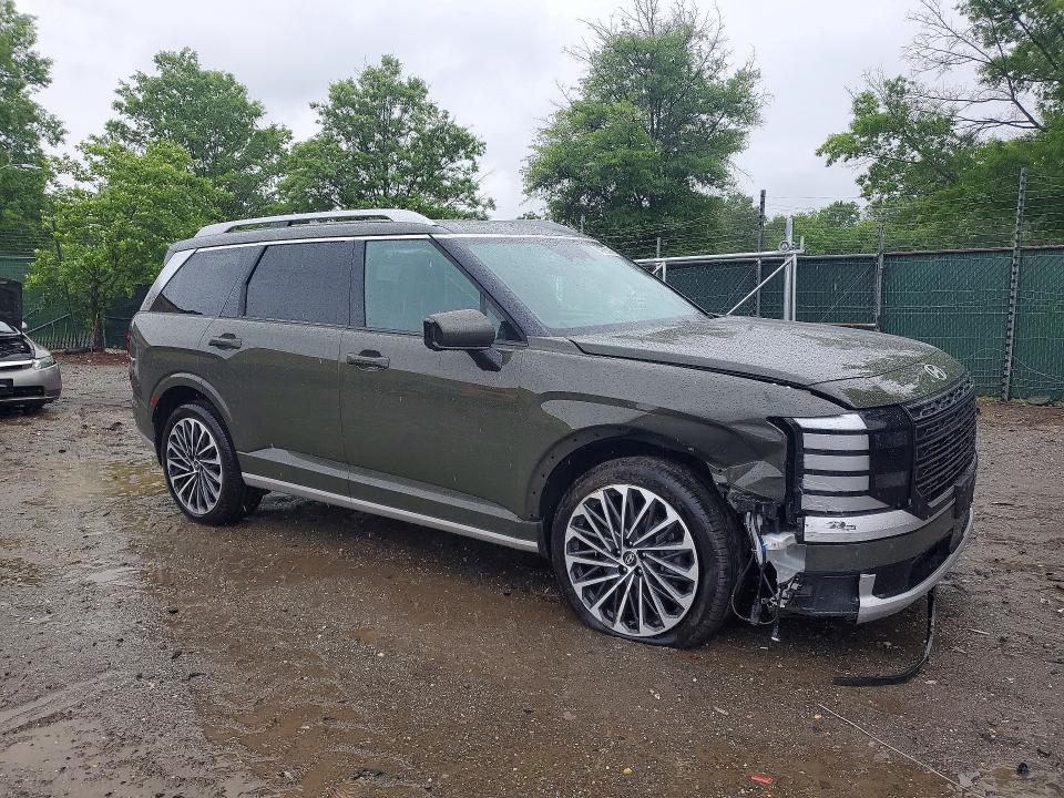 2026 Hyundai Palisade VIN KM8RMES21TU050891 COPART salvage auction — FRONT END, Salvage Title, sold $21,200 on 2026-07-30 (photo 4)