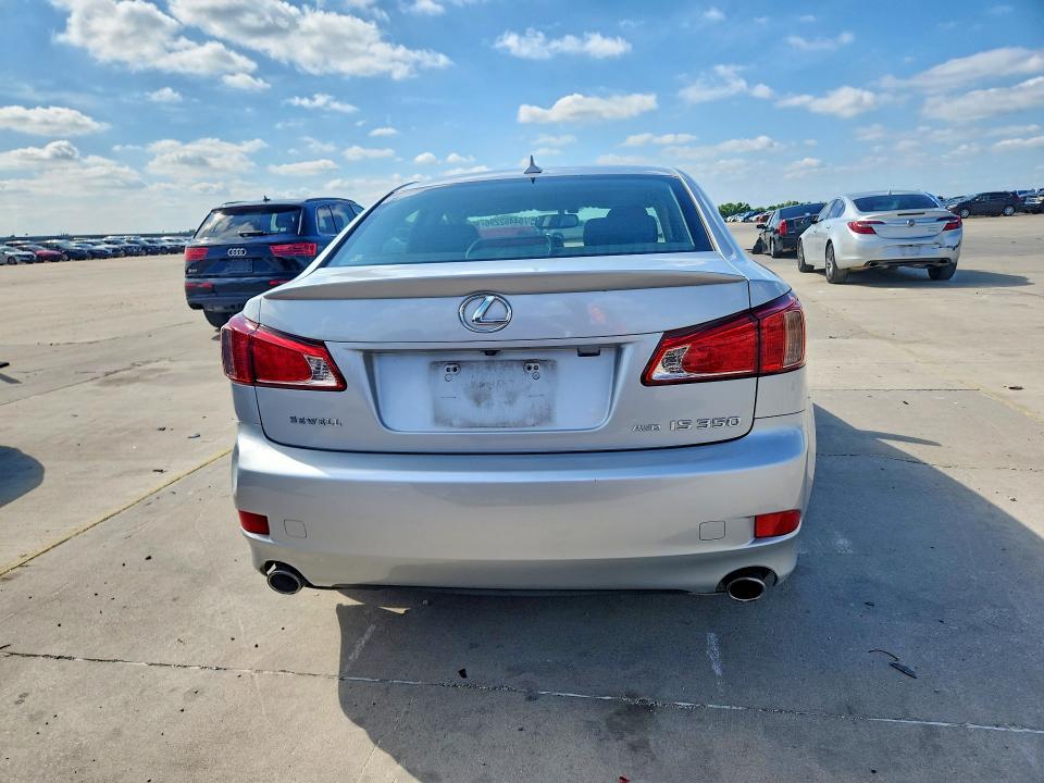 2011 Lexus Is VIN JTHCE5C28B5001779 COPART salvage auction — FRONT END, Tx - Salvage Vehicle Title, sold $5,000 on 2026-07-23 (photo 6)