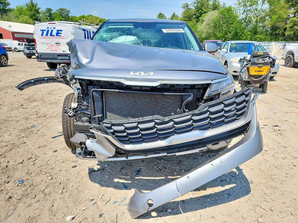 2023 Kia VIN KNDEPCAA7P7457402 COPART salvage auction — FRONT END, Ma - Cert Of Title-Salvage, sold $2,600 on 2026-07-09 (photo 5)