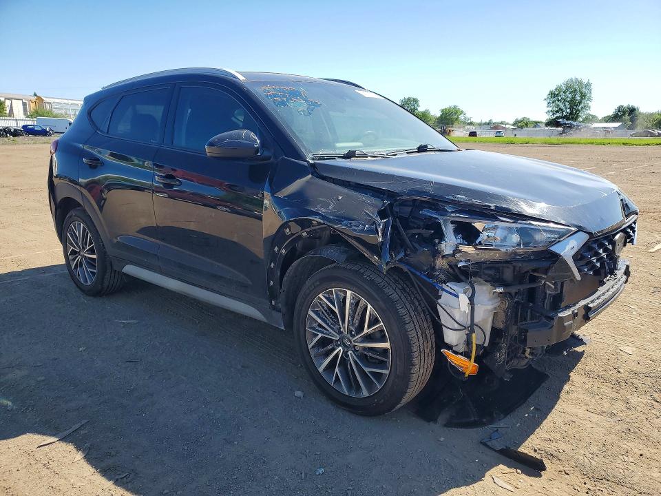 2021 Hyundai Tucson VIN KM8J3CAL0MU377329 COPART salvage auction — FRONT END, Oh - Cert Of Title-Salvage, sold $5,000 on 2026-07-27 (photo 4)