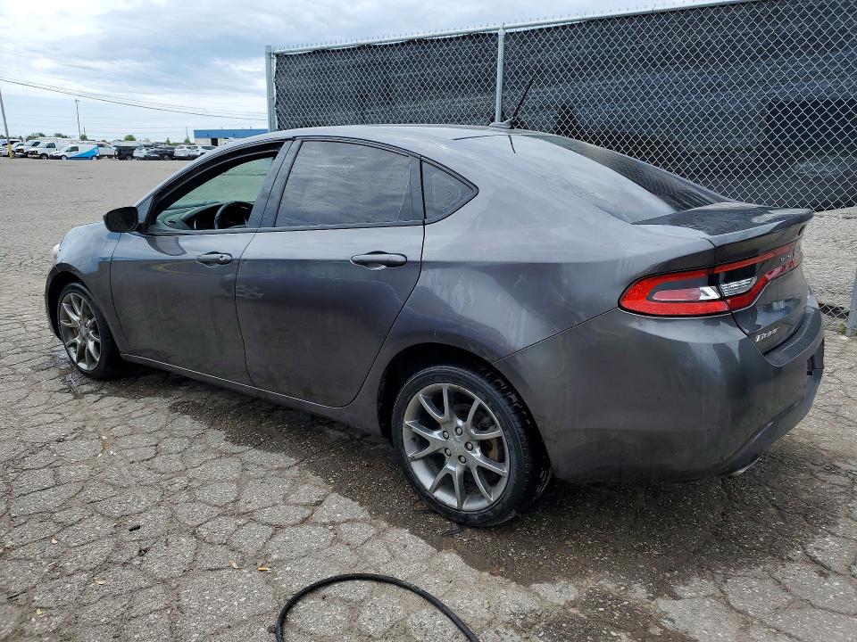 2015 Dodge Dart VIN 1C3CDFBB0FD116565 COPART salvage auction — MINOR DENT/SCRATCHES, Mi - Dealer Only Clean Title (P), sold $725 on 2026-07-02 (photo 2)