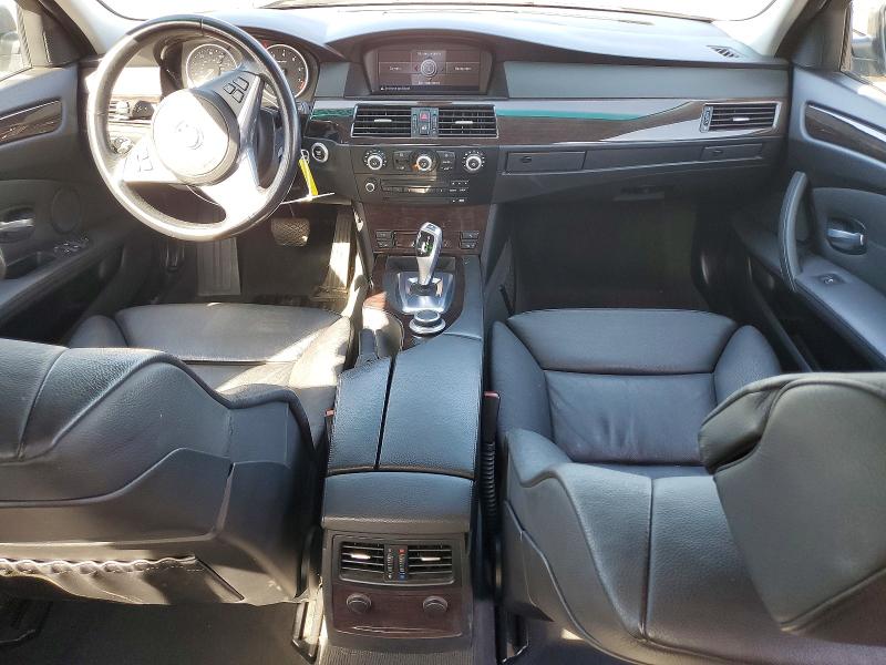 2008 BMW 5 series VIN WBANU53518CT06162 COPART salvage auction — MINOR DENT/SCRATCHES, CA - DIS/DLR/EXP APP FOR DUP CLEAN, sold $400 on 2026-07-17 (photo 8)