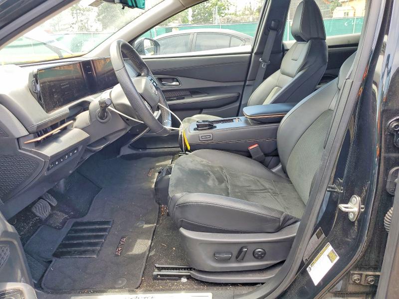 2024 Nissan Ariya VIN JN1DF0BB5RM737637 COPART salvage auction — FRONT END, Co - Public - Salvage Title, sold $10,500 on 2026-07-02 (photo 7)