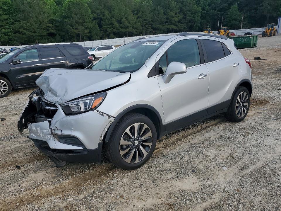 2021 Buick Encore VIN KL4CJESM5MB364006 COPART salvage auction — FRONT END, Sc - Cert Of Title-Salvage, sold $1,300 on 2026-07-15 (photo 1)