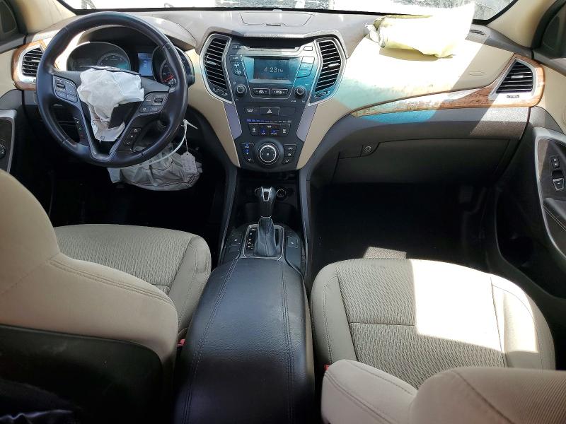 2014 Hyundai Santa fe VIN 5XYZU3LB4EG175024 COPART salvage auction — FRONT END, NV - SALVAGE TITLE, sold $1,250 on 2026-07-20 (photo 8)