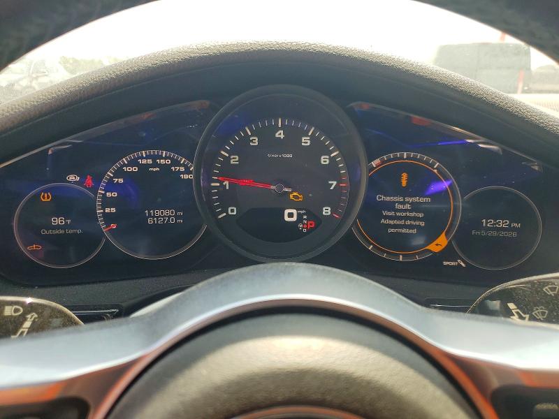 2017 Porsche VIN WP0AA2A71HL100434 COPART salvage auction — WATER/FLOOD, Tx - Salvage Title-Flood Damage, sold $11,600 on 2026-07-31 (photo 9)